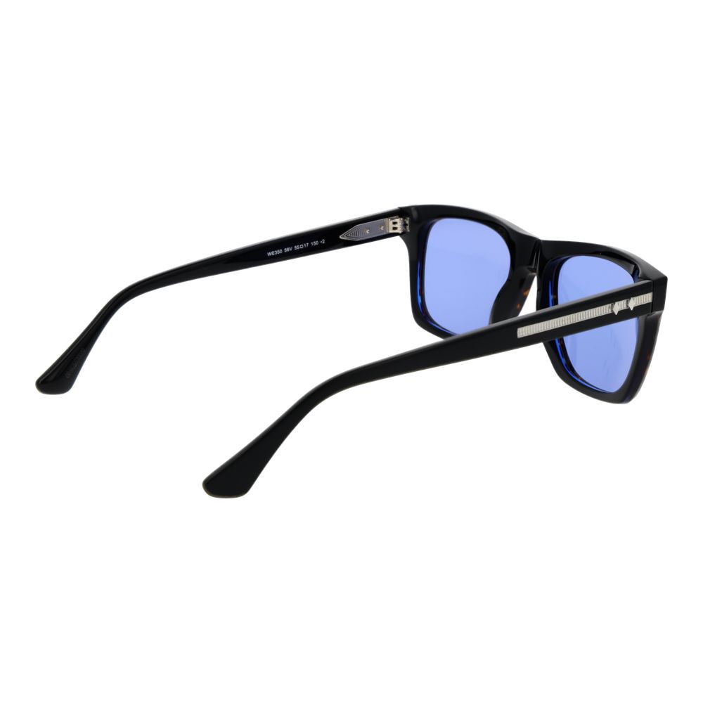 Lunettes de soleil Web en acétate marron