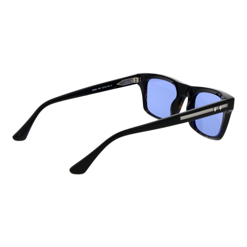 Lunettes de soleil Web en acétate marron
