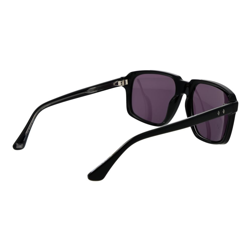 Lunettes de soleil noires en acétate Web