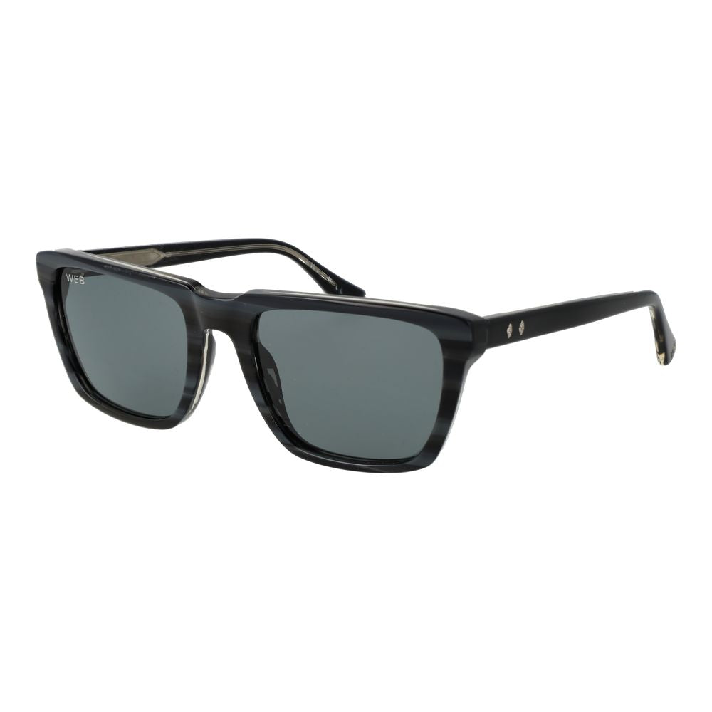 Lunettes de soleil en acétate gris clair