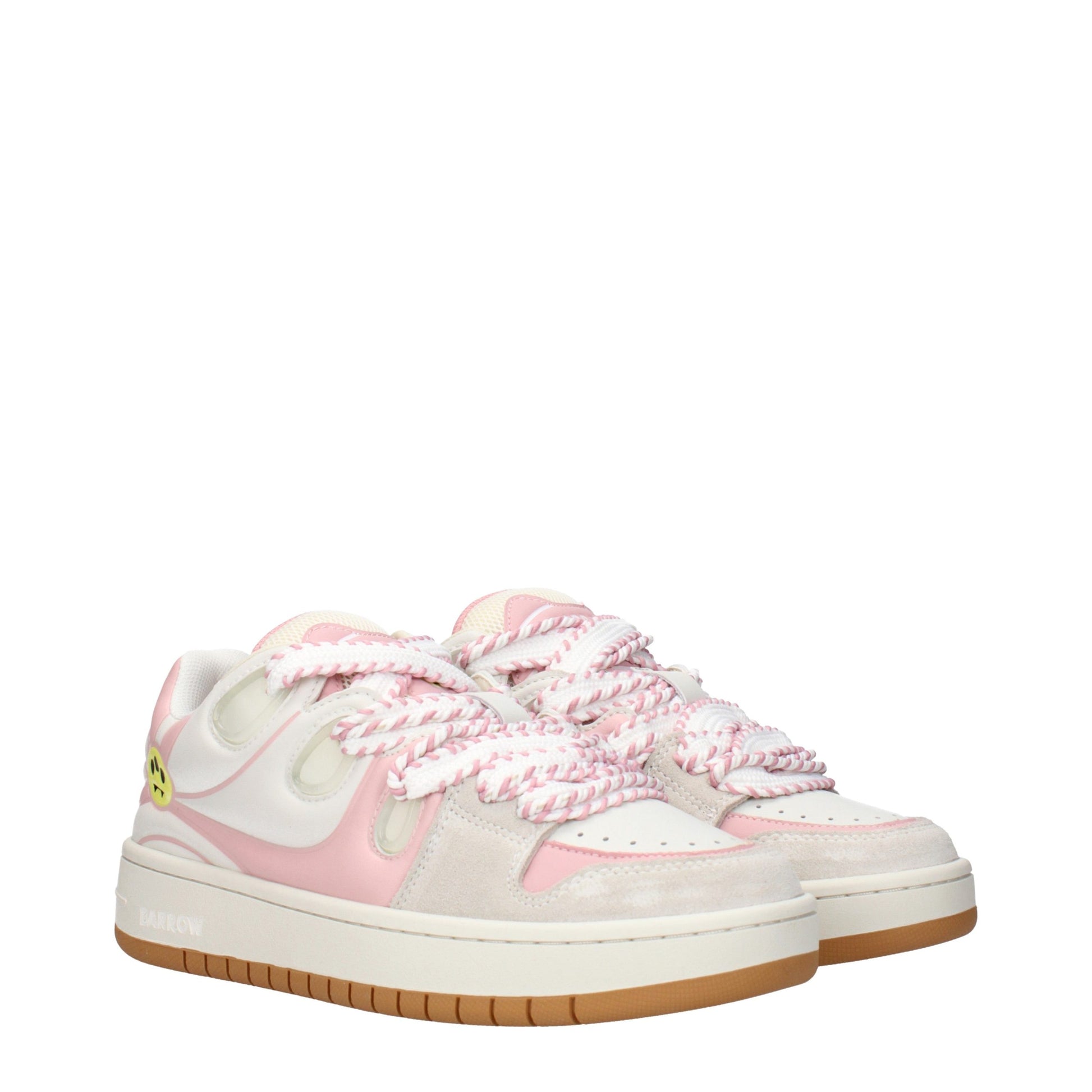 Baskets basses en cuir blanc Barrow