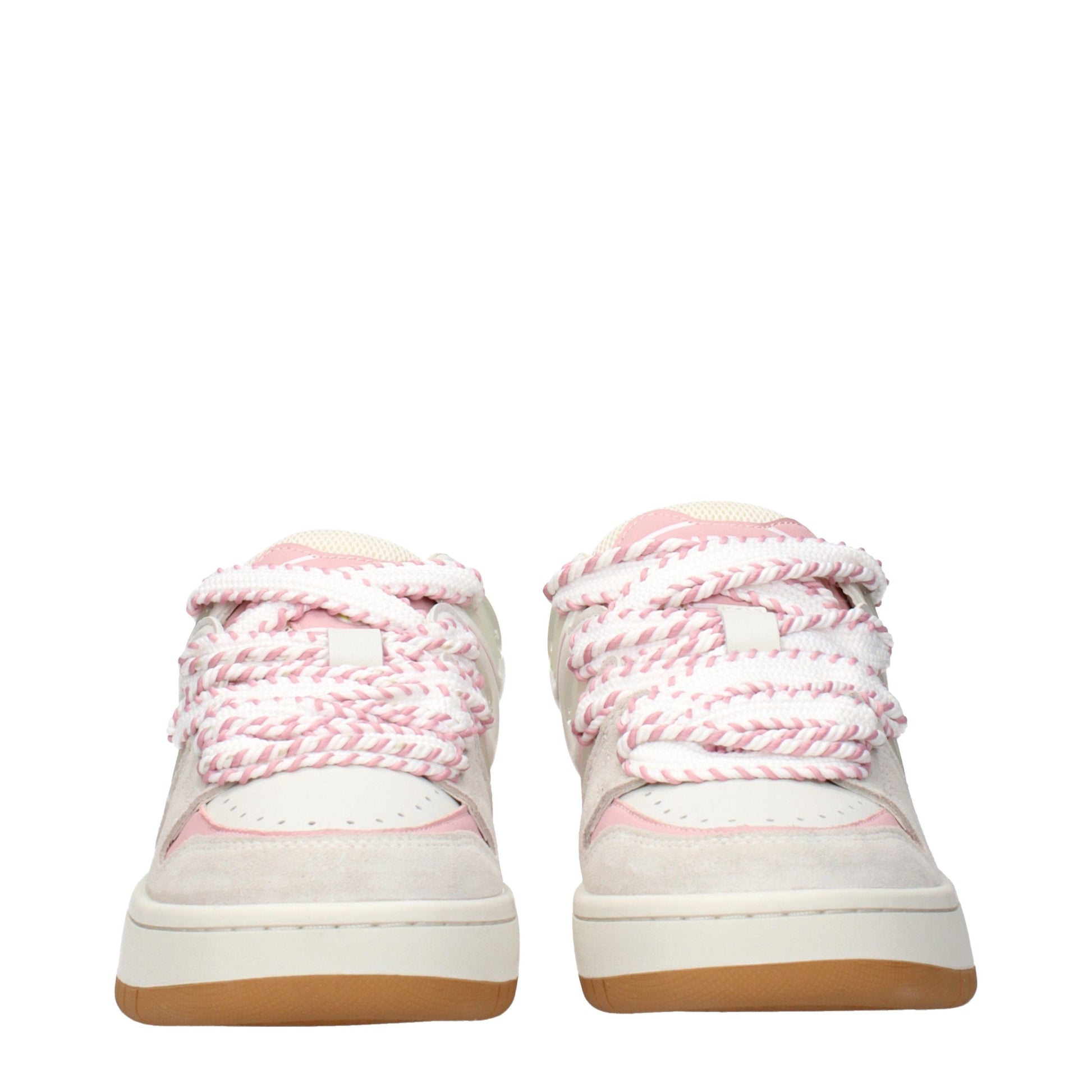 Baskets basses en cuir blanc Barrow