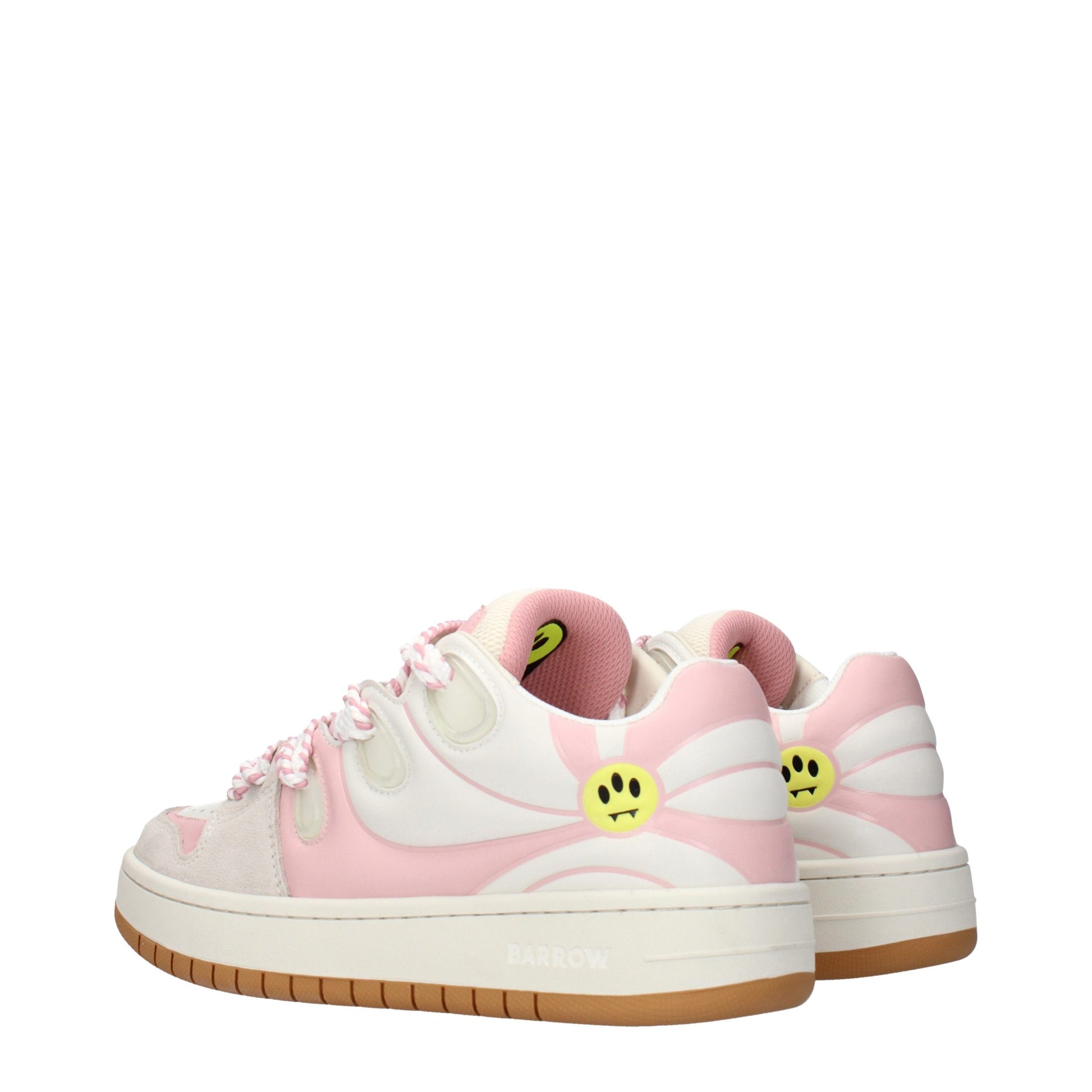 Baskets basses en cuir blanc Barrow