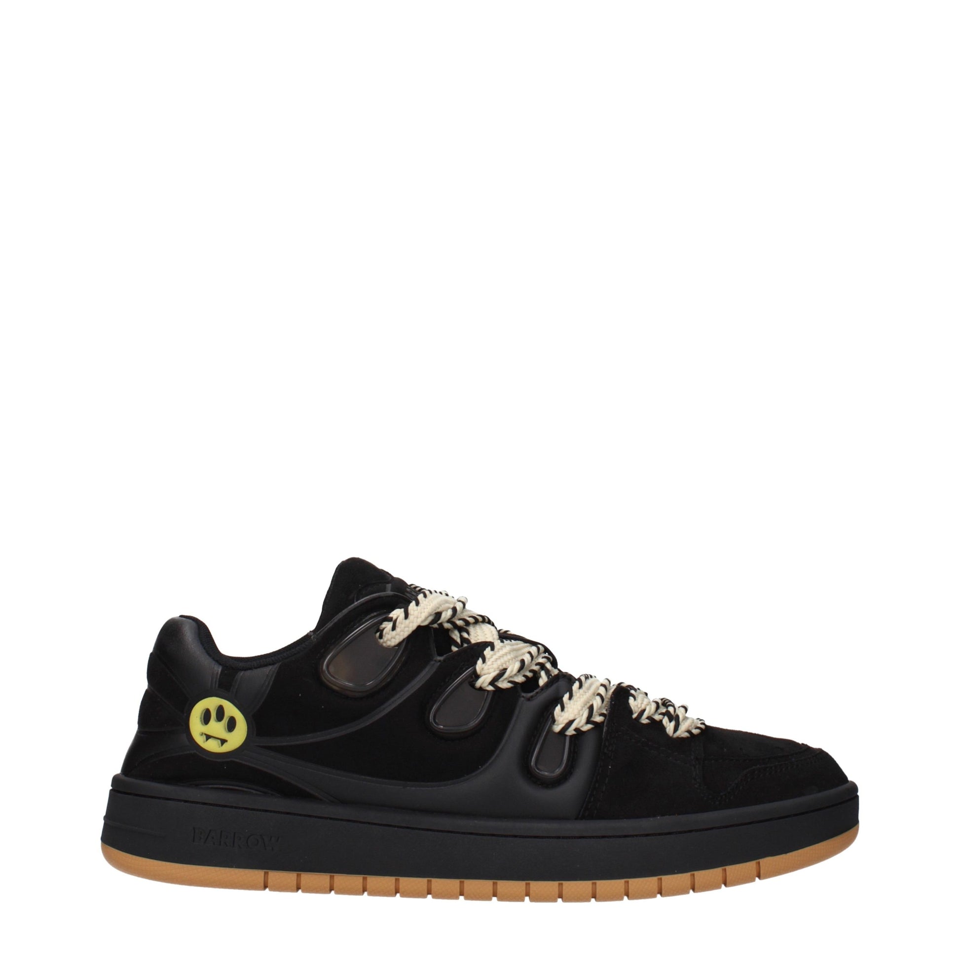 Baskets en cuir noir Barrow