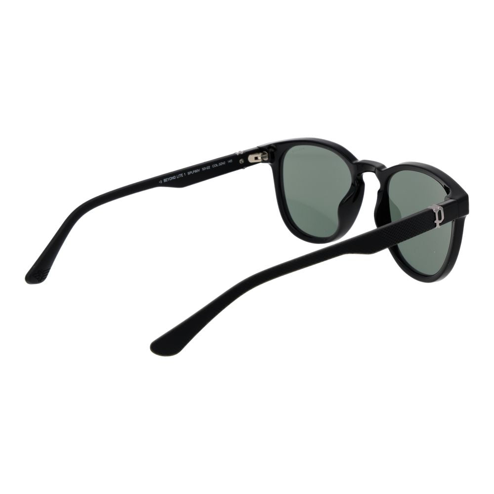 Police Black Plastic Sunglasses
