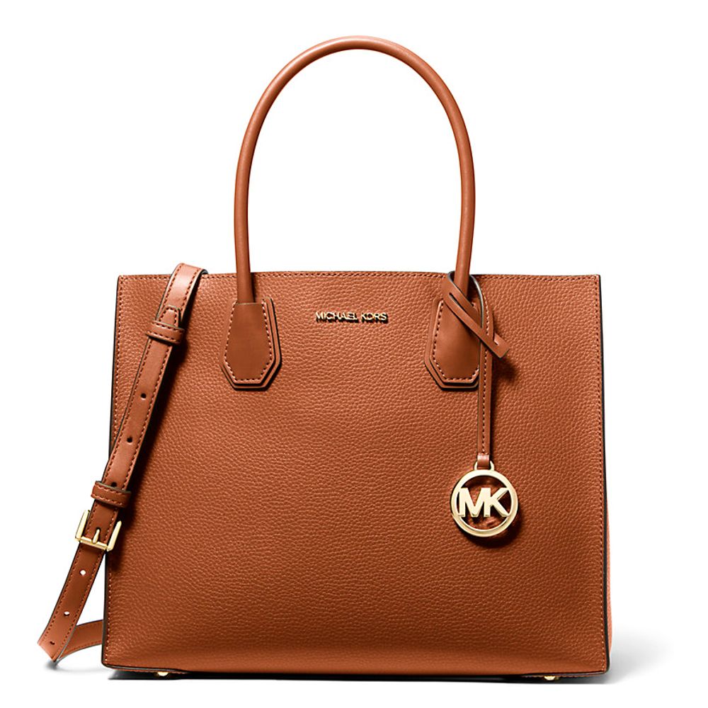 Sac à main en fourrure marron Michael Kors