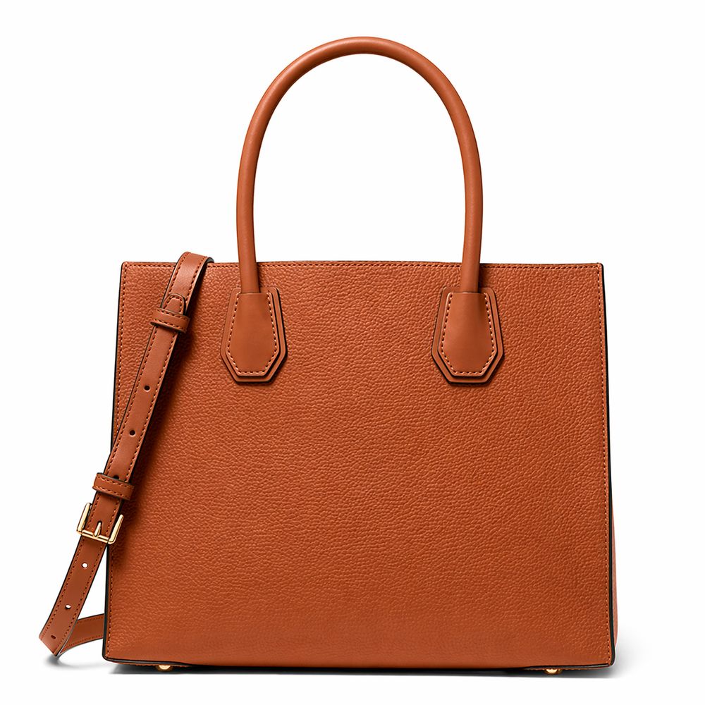 Sac à main en fourrure marron Michael Kors
