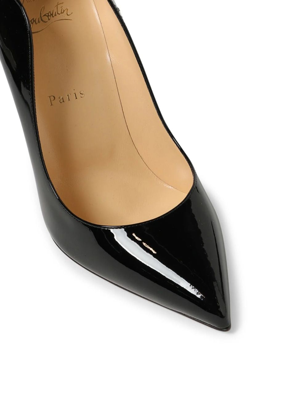 Christian Louboutin Black High Heel for Women side view