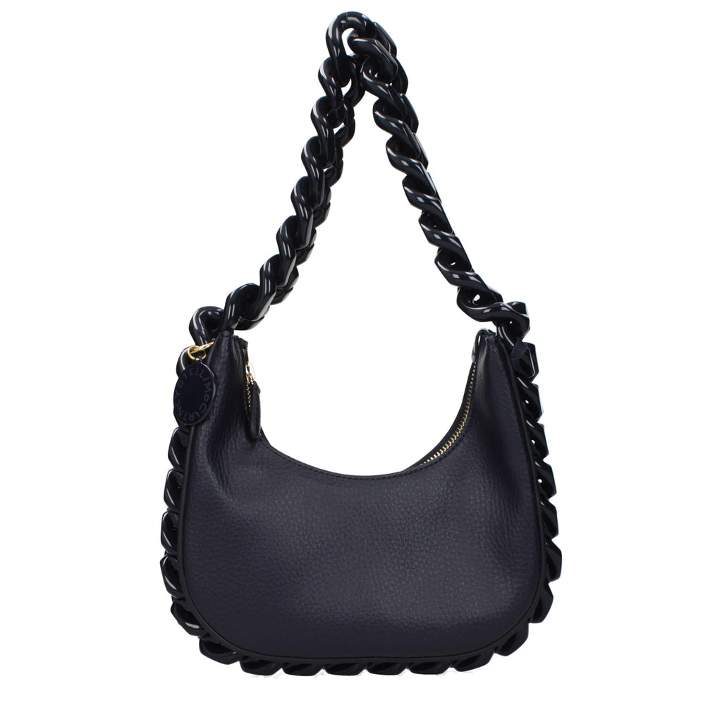 Sac à bandoulière Stella McCartney en cuir bleu