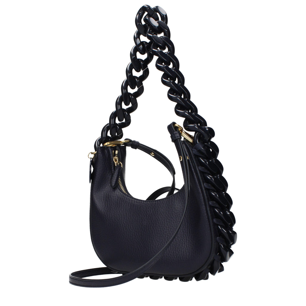 Sac à bandoulière Stella McCartney en cuir bleu