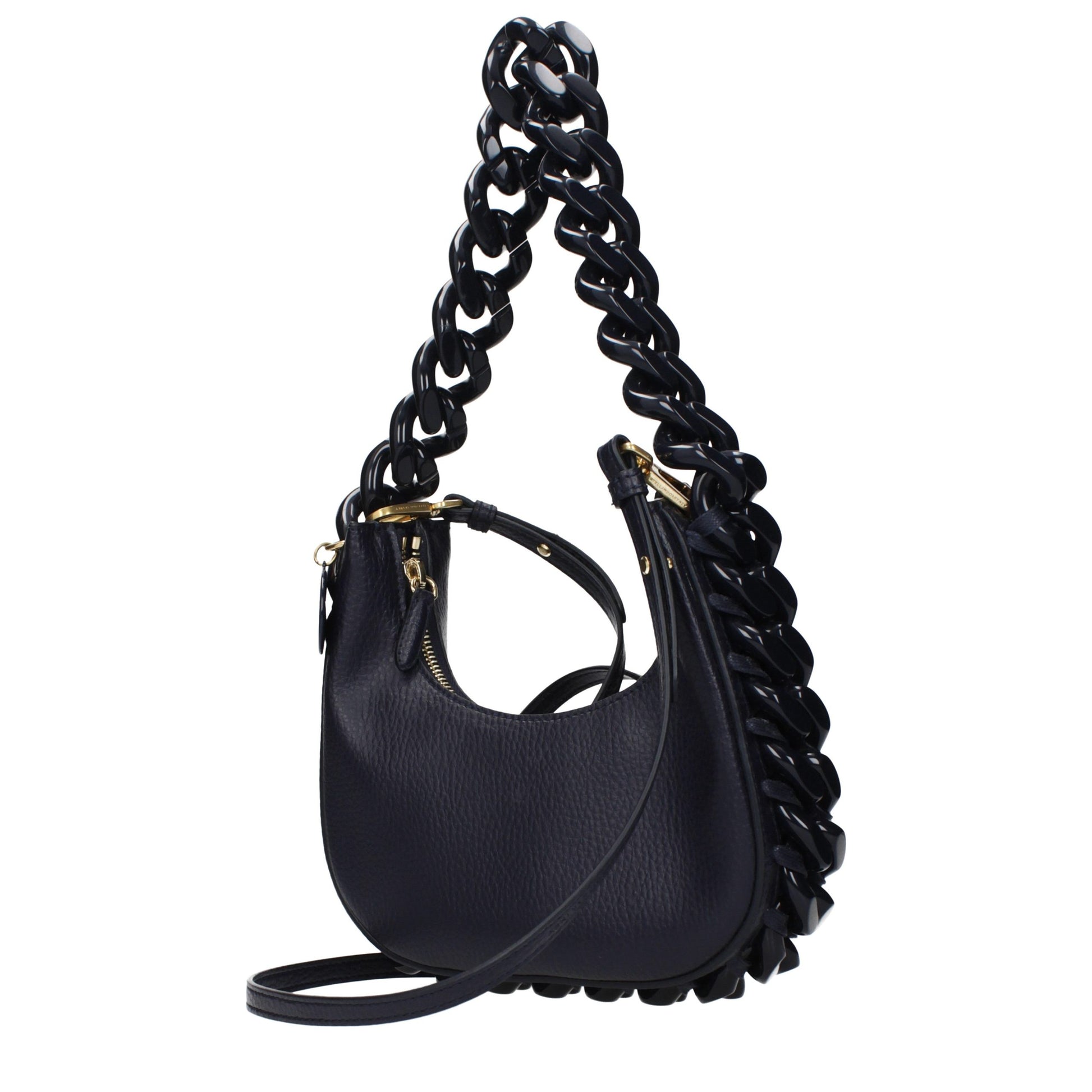Sac à bandoulière Stella McCartney en cuir bleu