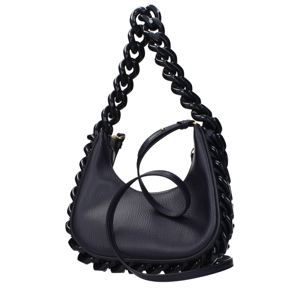 Sac à bandoulière Stella McCartney en cuir bleu