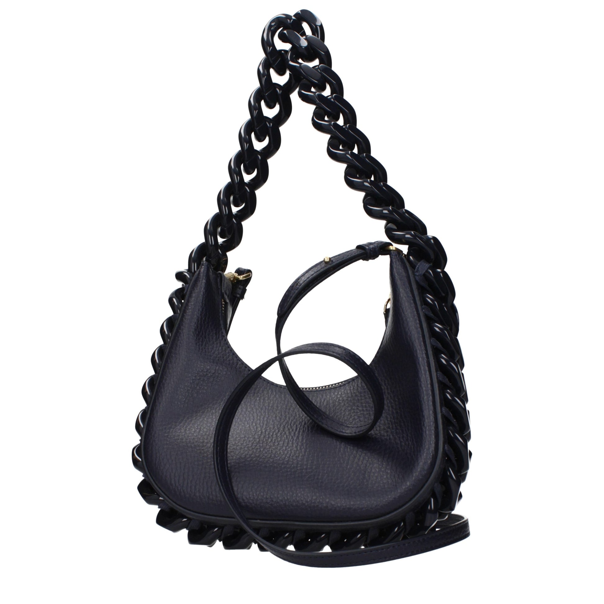 Sac à bandoulière Stella McCartney en cuir bleu