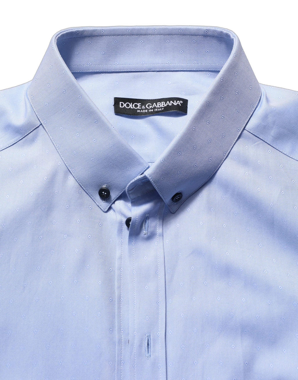 Dolce & Gabbana Blue Dress Shirt for Men additional view