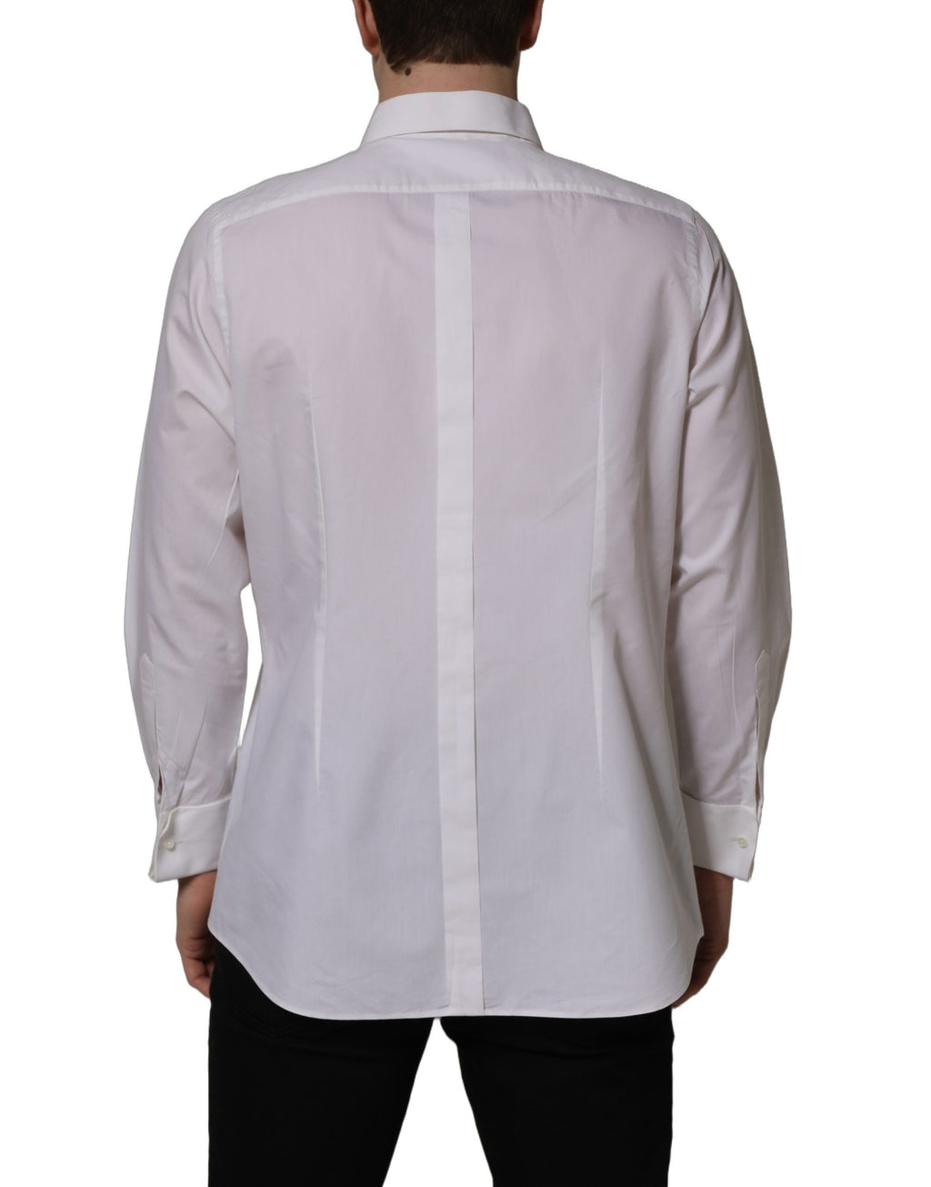 Dolce & Gabbana White Dress Shirt for Men side view