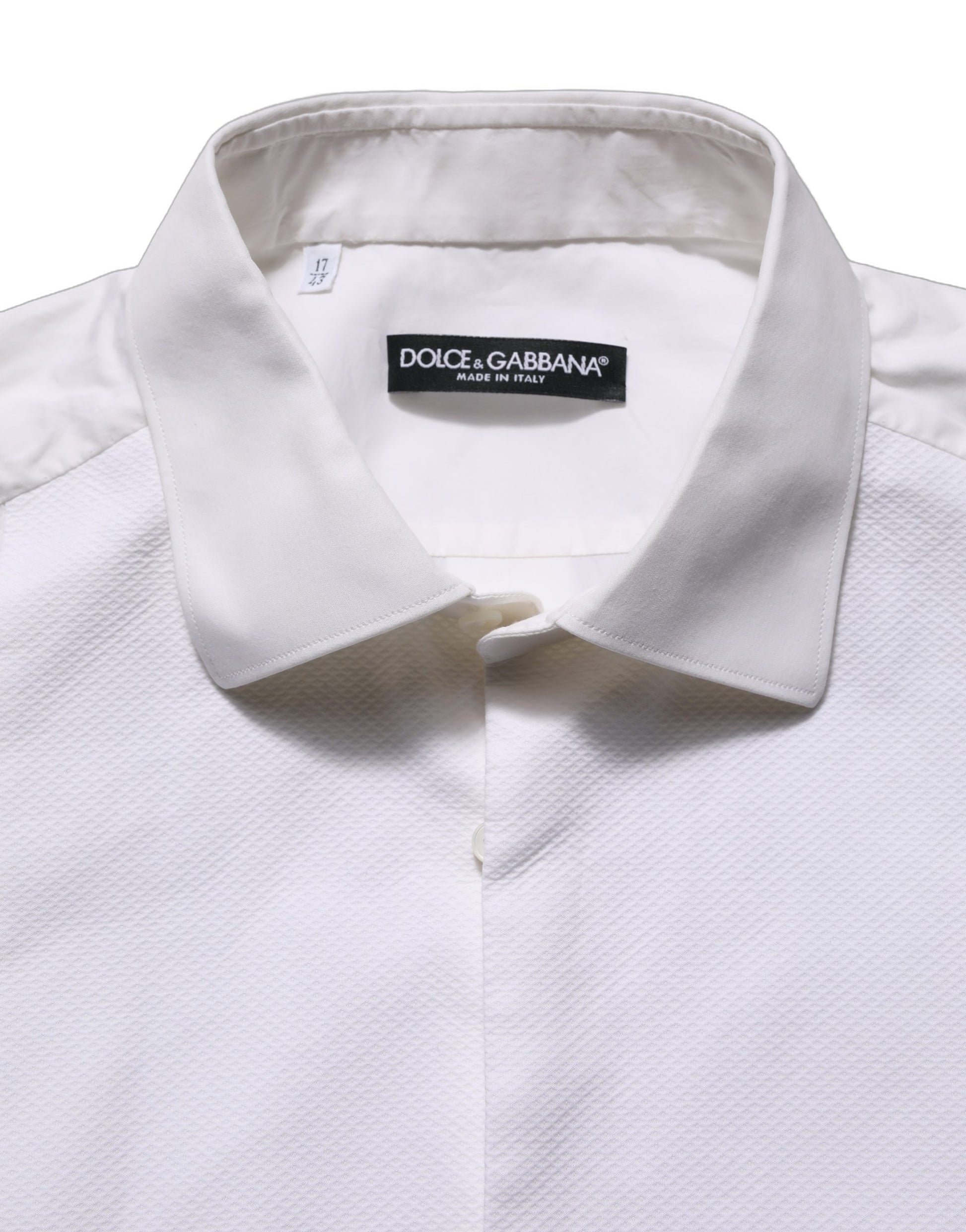 Dolce & Gabbana White Dress Shirt for Men additional view