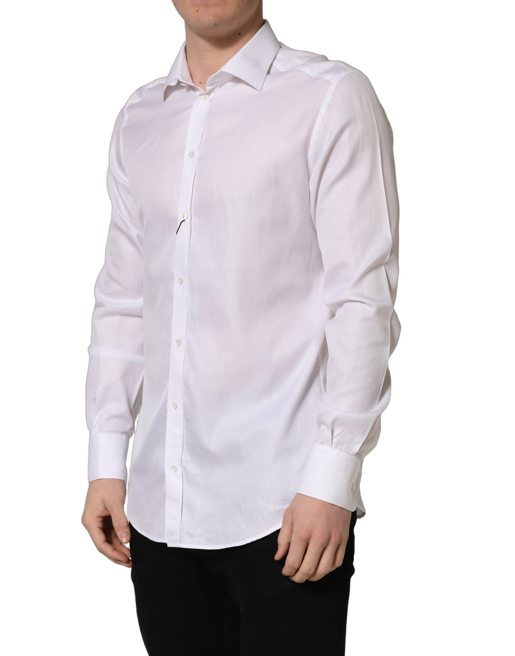 Dolce & Gabbana White Dress Shirt for Men detail view