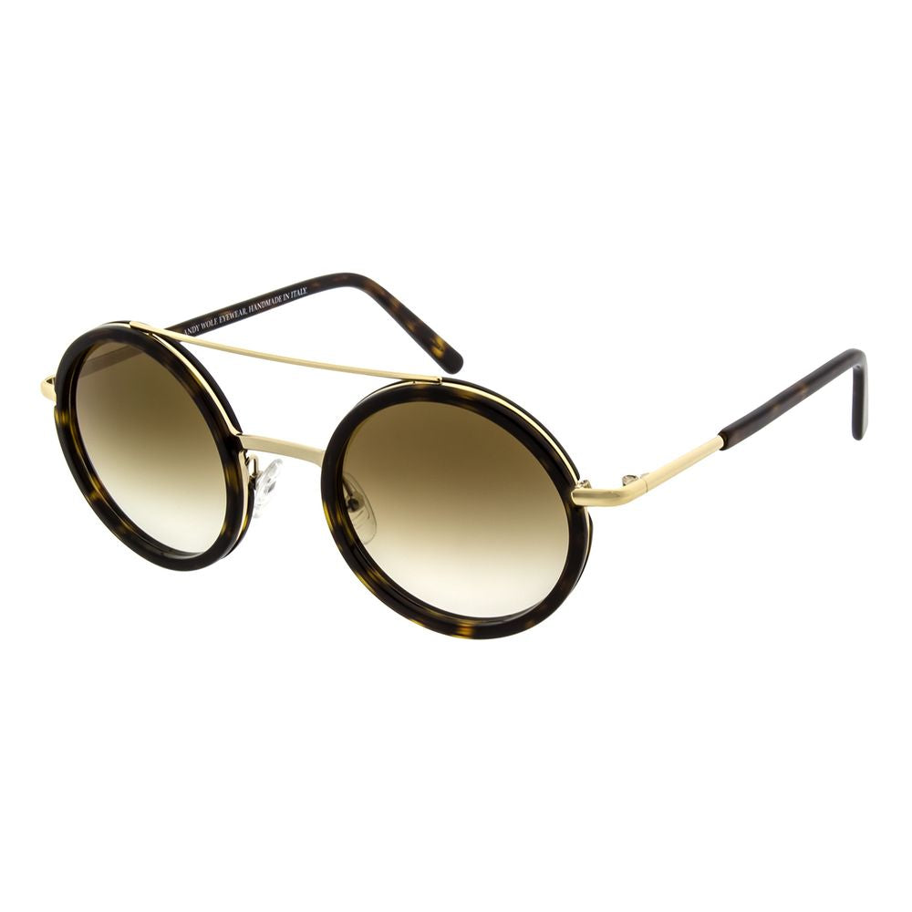 Lunettes Andy Wolf en métal et plastique marron (monture)