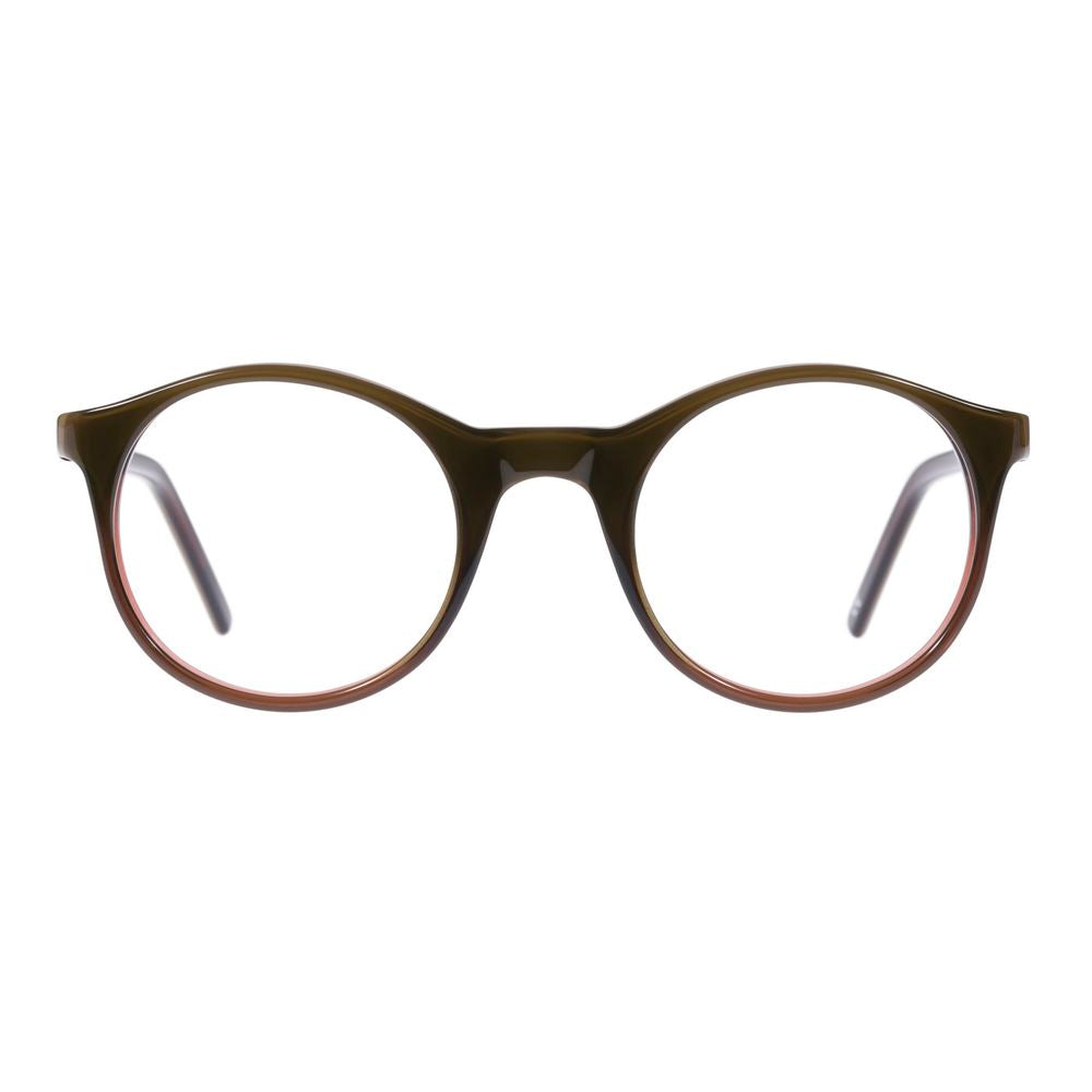Andy Wolf Brown Glasses Frames Unisex