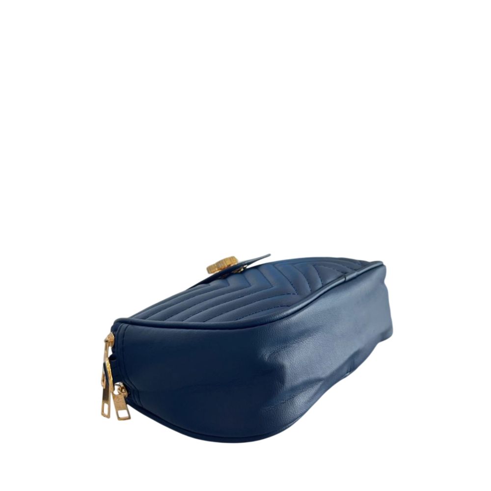 Baldinini Trend Blue Crossbody Bag for Women side view