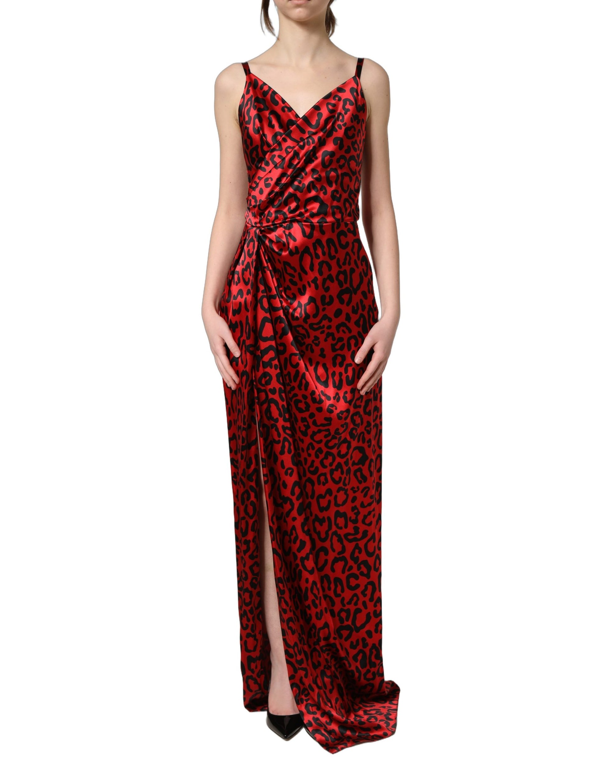 Dolce & Gabbana Red Long Skirt for Women alternate view
