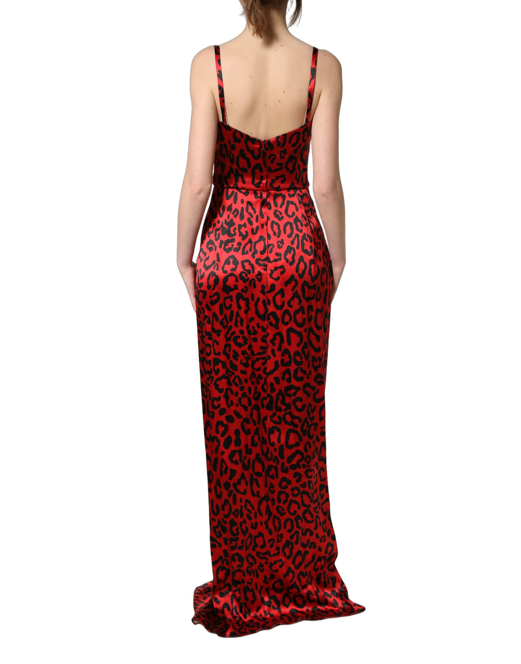 Dolce & Gabbana Red Long Skirt for Women side view