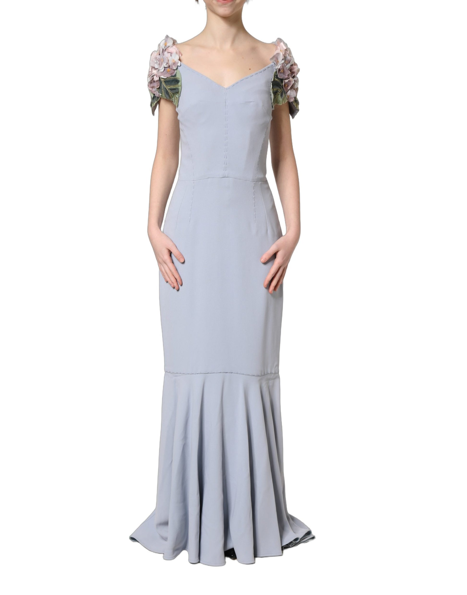 Dolce & Gabbana Blue Long Skirt for Women alternate view