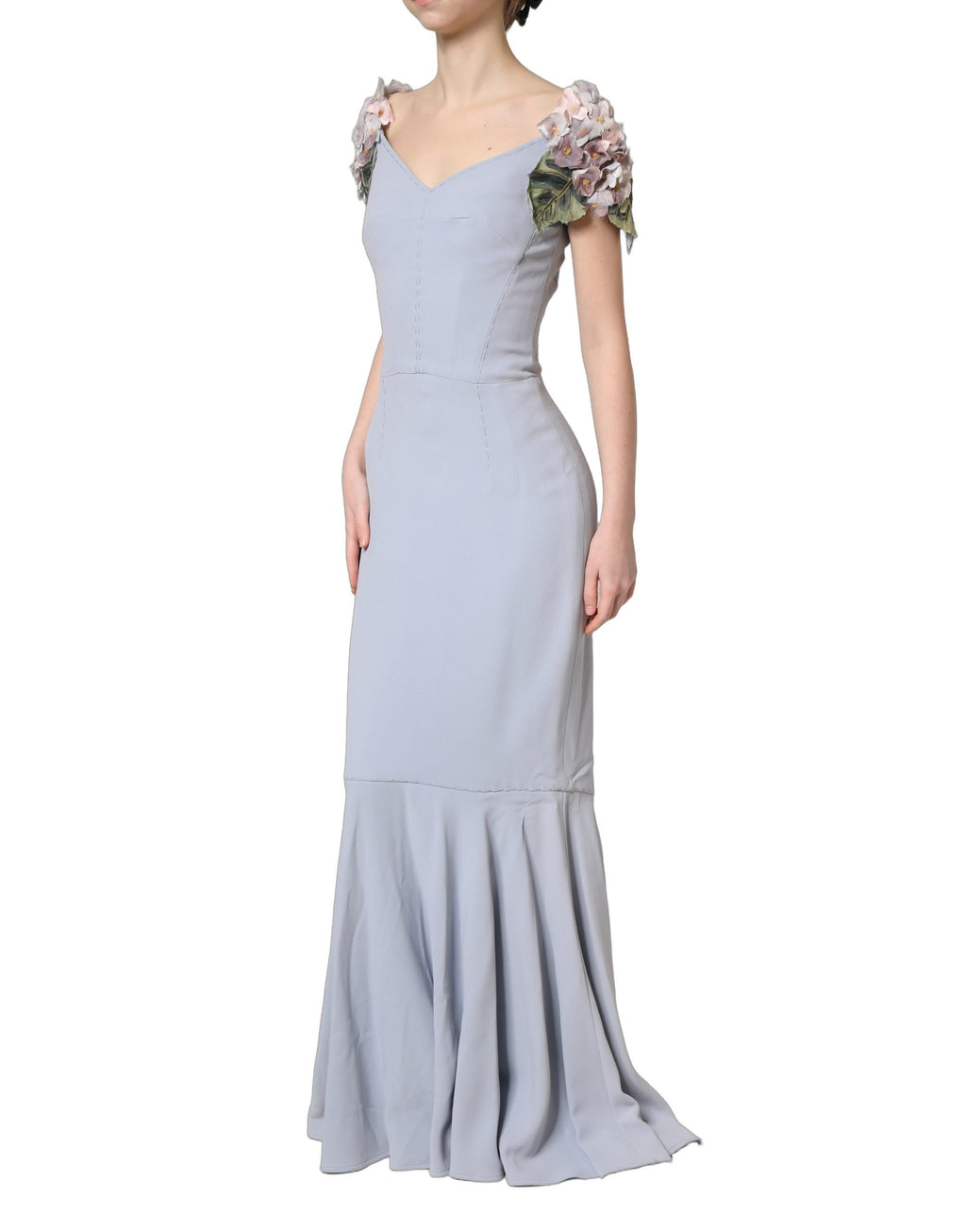 Dolce & Gabbana Blue Long Skirt for Women detail view
