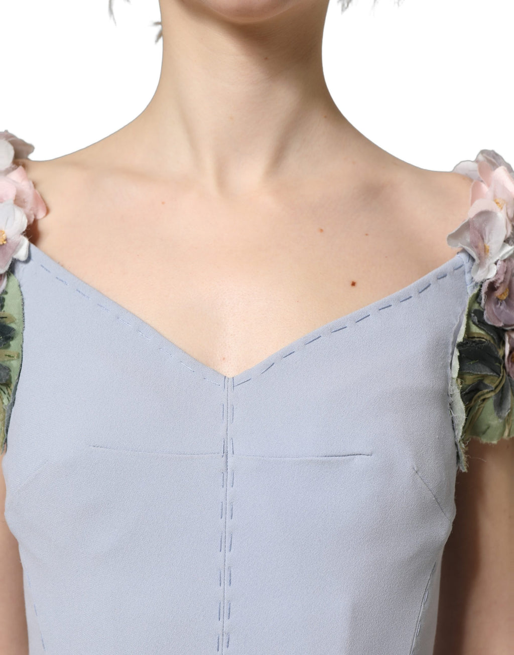 Dolce & Gabbana Blue Long Skirt for Women additional view