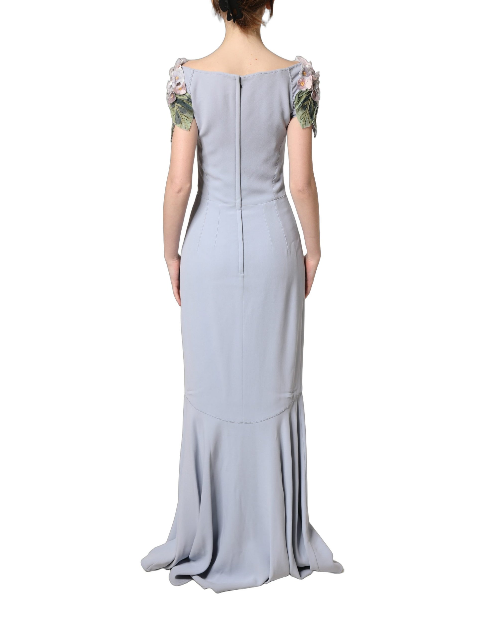 Dolce & Gabbana Blue Long Skirt for Women side view