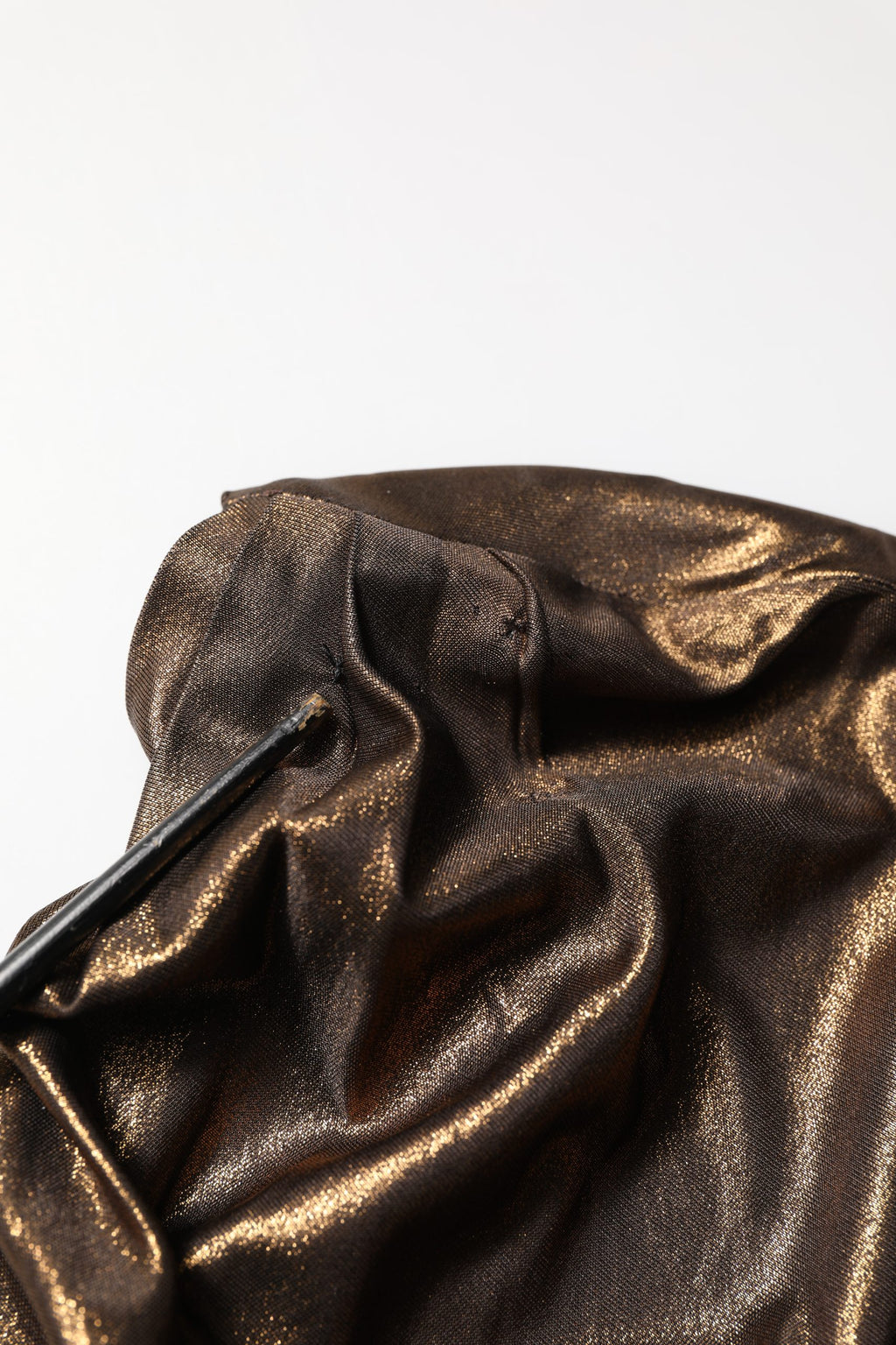 Robe asymétrique drapée à une épaule Dolce & Gabbana Bronze