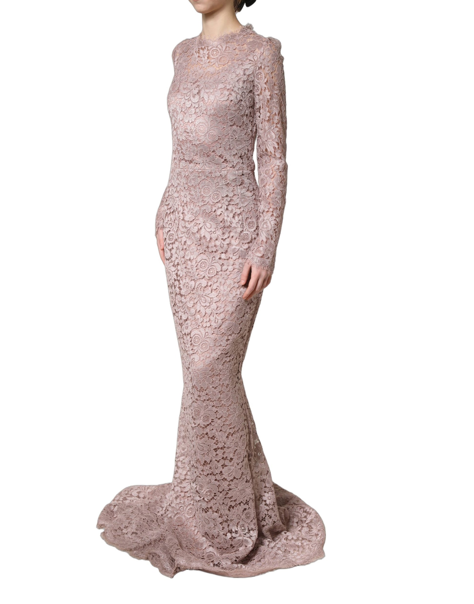 Dolce & Gabbana Pink Long Skirt for Women detail view