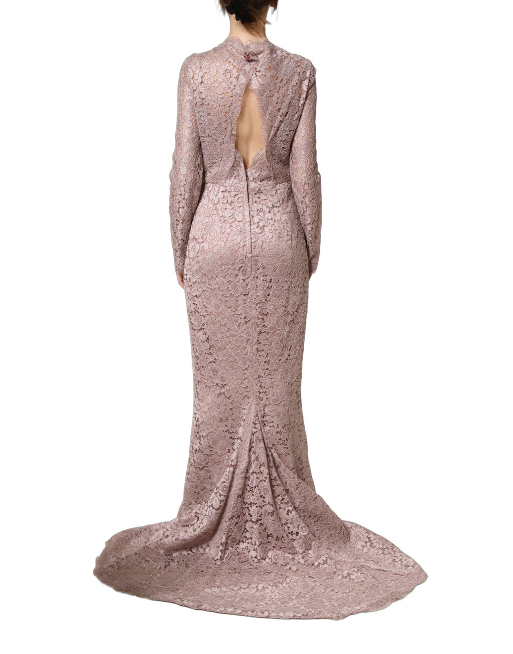 Dolce & Gabbana Pink Long Skirt for Women side view