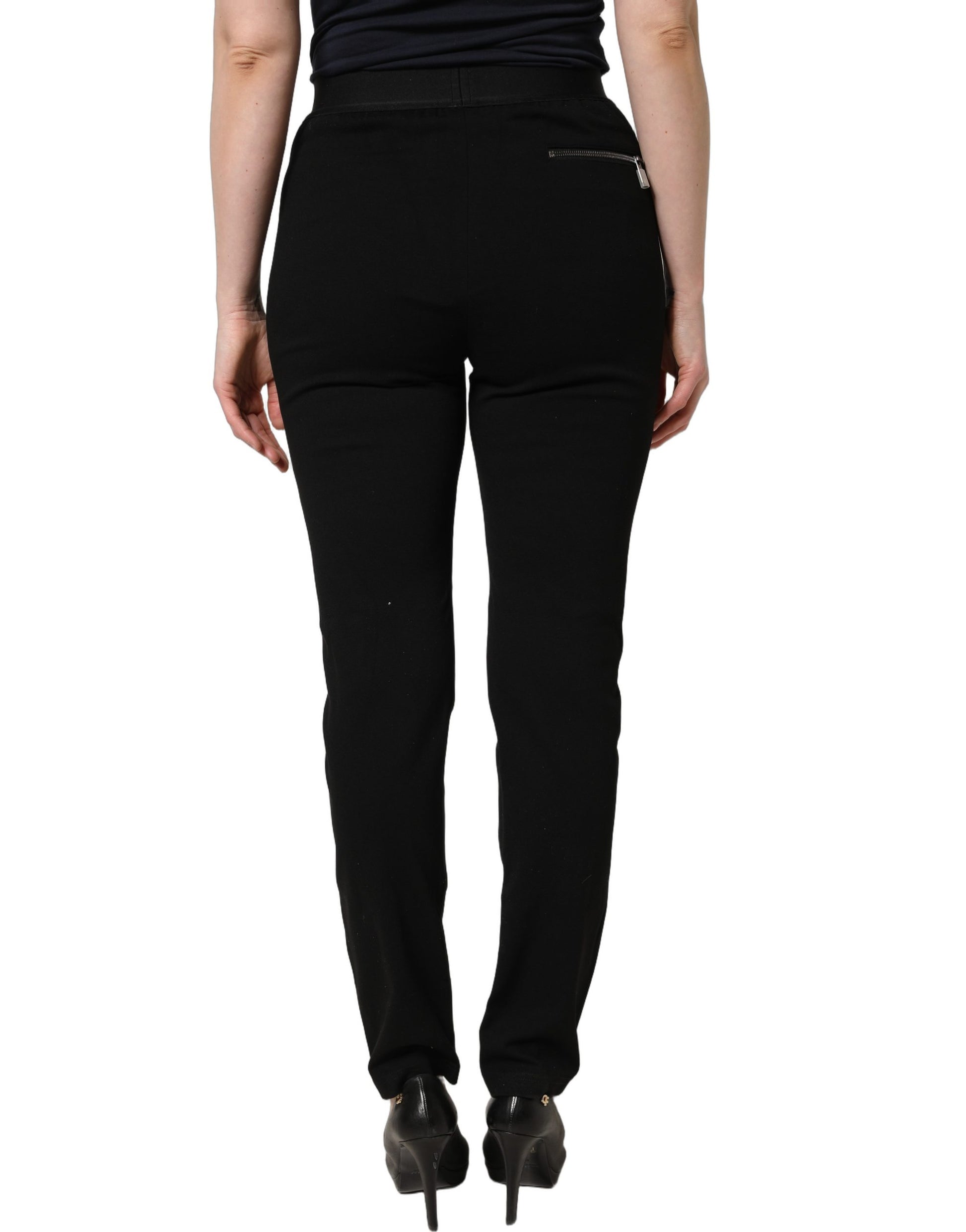 Dolce & Gabbana Black Skinny Jeans for Women side view