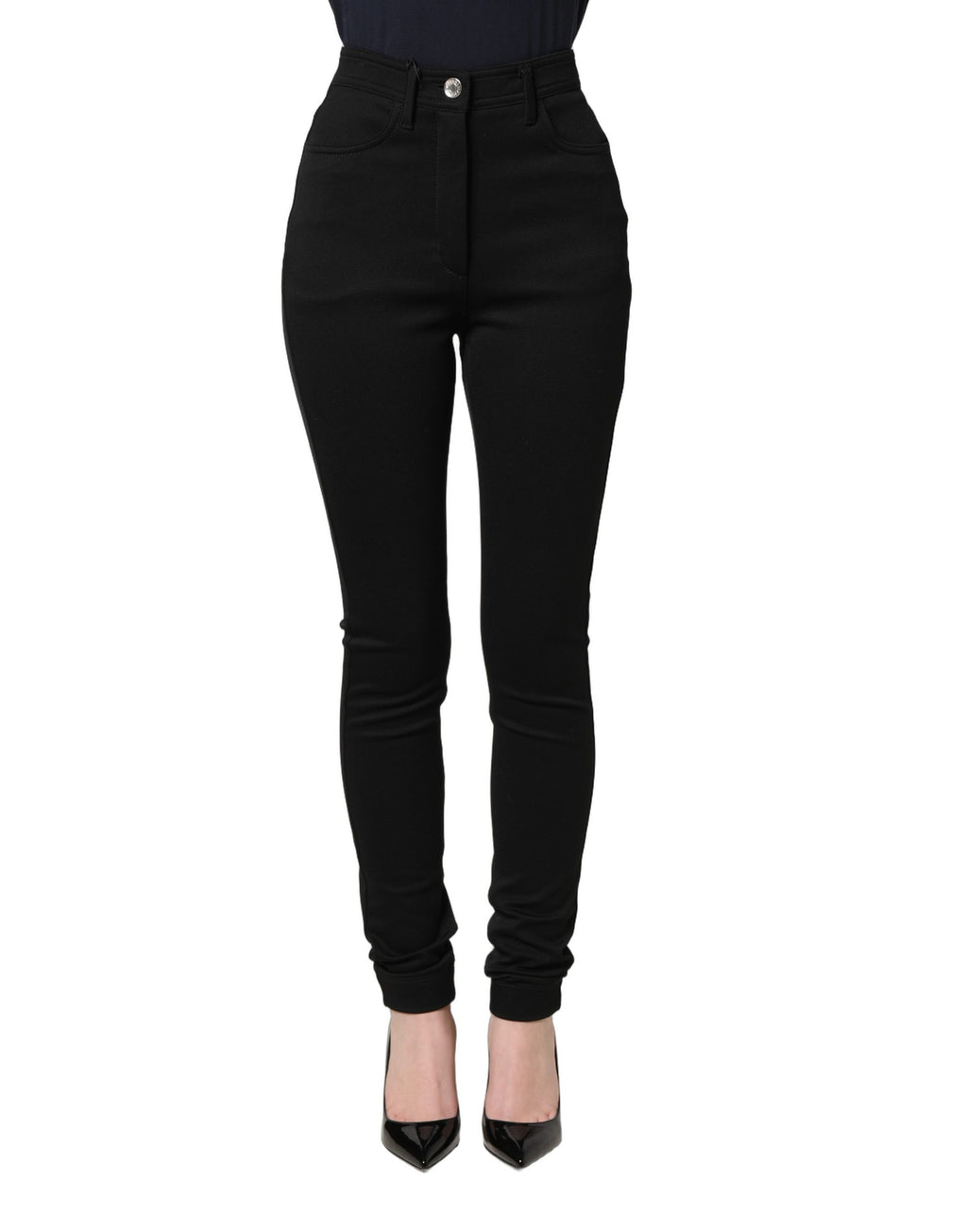 Dolce & Gabbana Black Casual Pants for Women