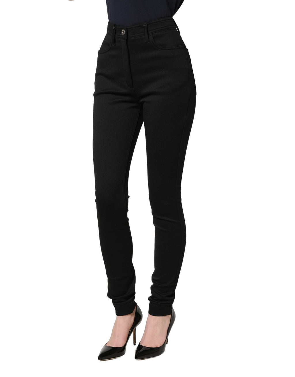 Dolce & Gabbana Black Casual Pants for Women detail view