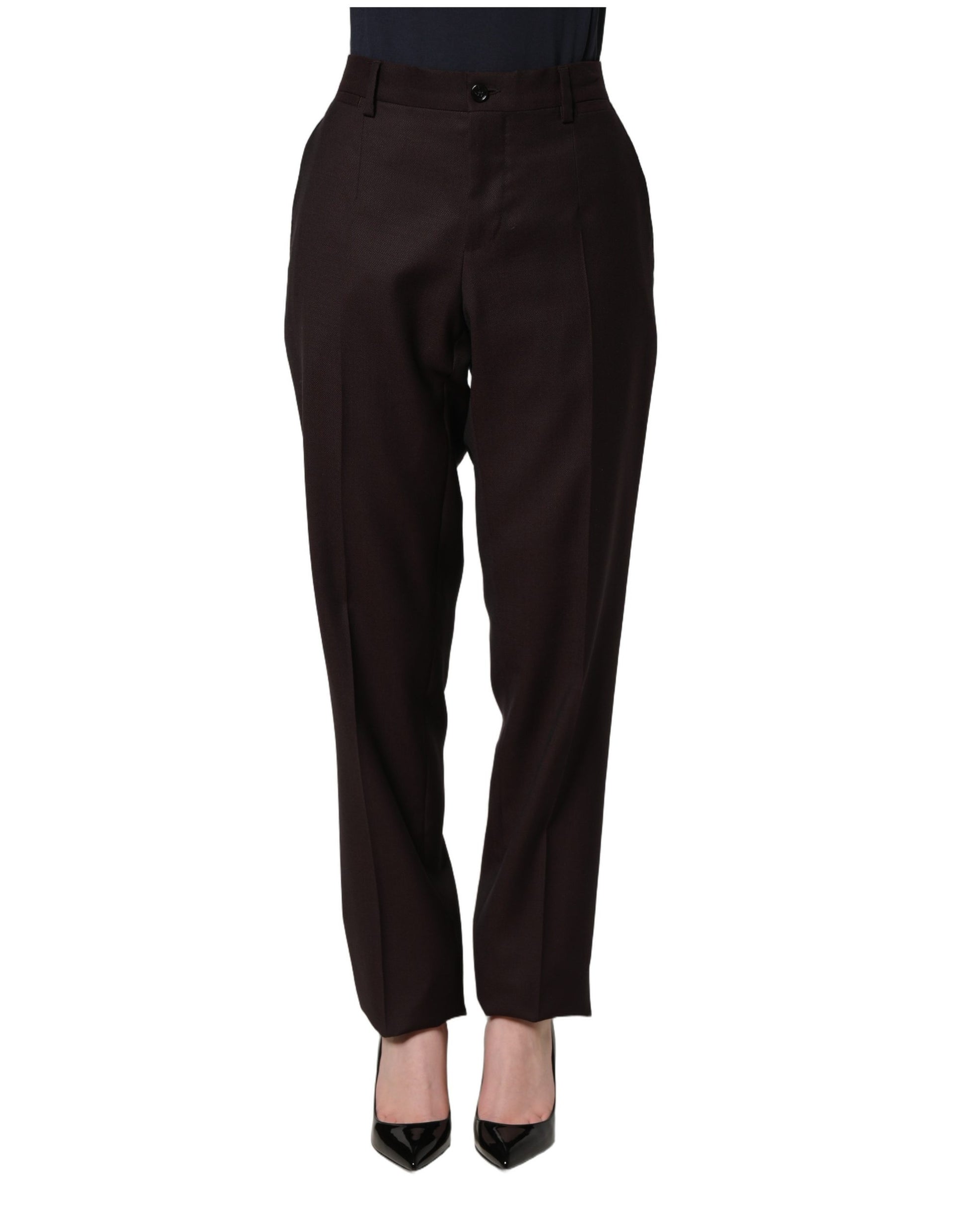 Dolce & Gabbana Brown Casual Pants for Women