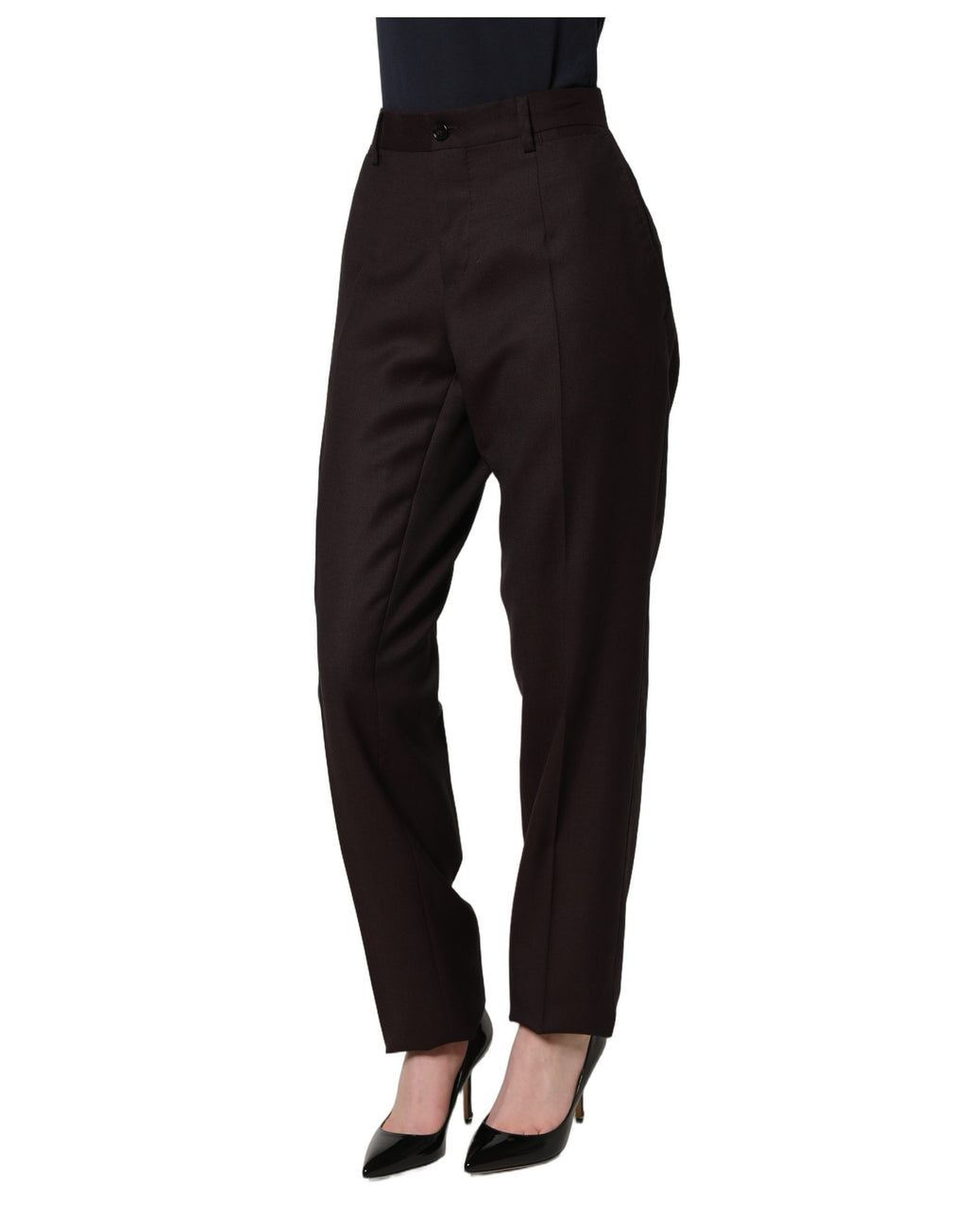 Dolce & Gabbana Brown Casual Pants for Women detail view