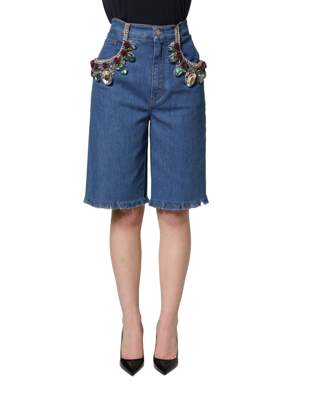 Dolce & Gabbana Blue Bermuda for Women