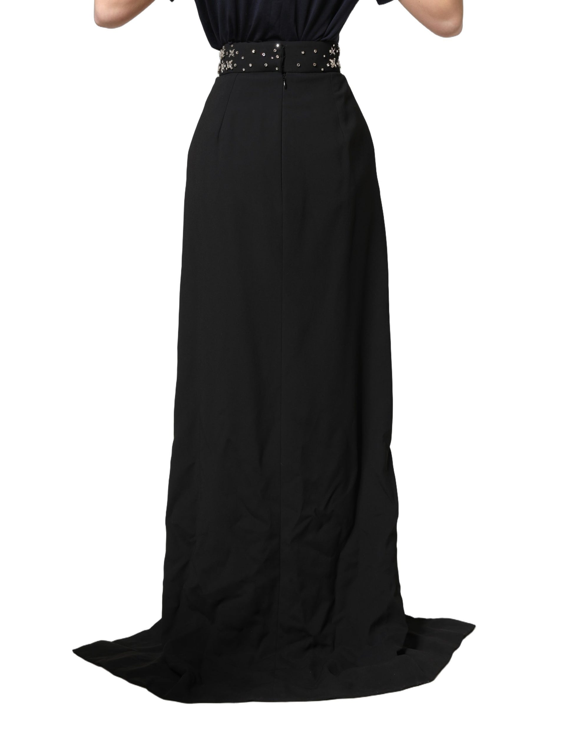 Dolce & Gabbana Black Long Skirt for Women side view