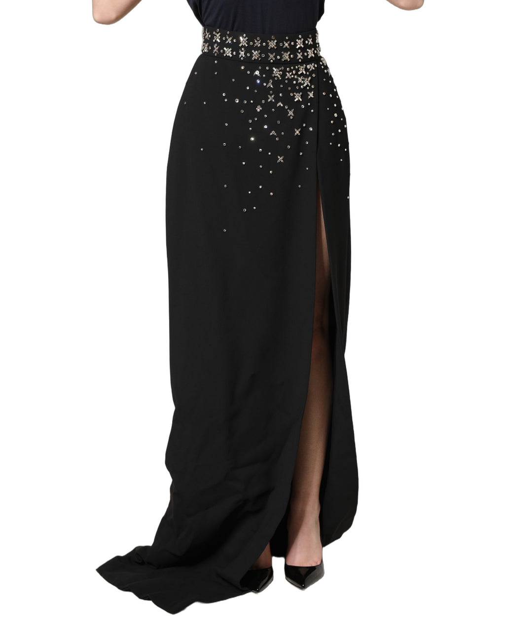 Dolce & Gabbana Black Long Skirt for Women alternate view
