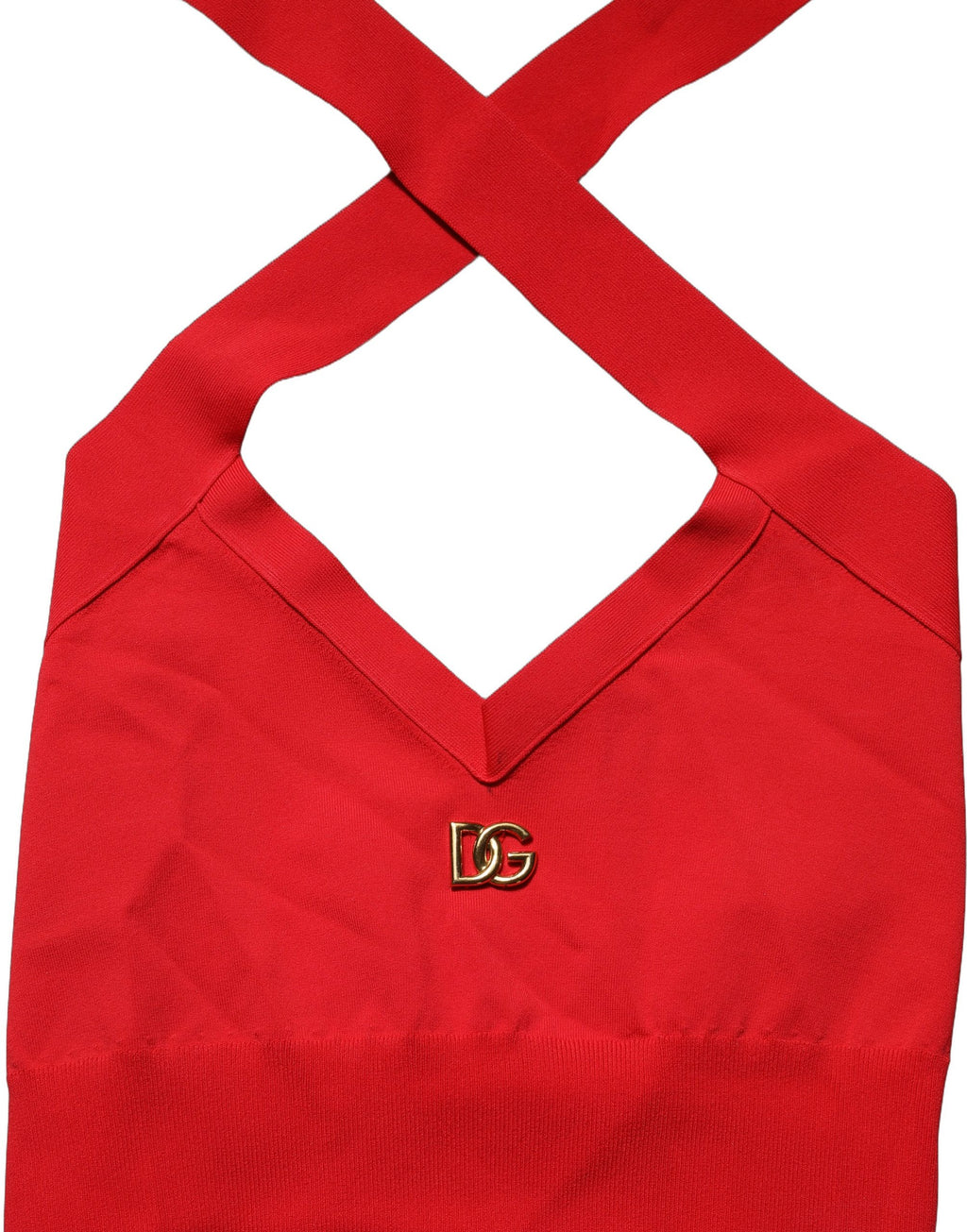 Dolce & Gabbana Red Sleeveless T-Shirt for Women additional view