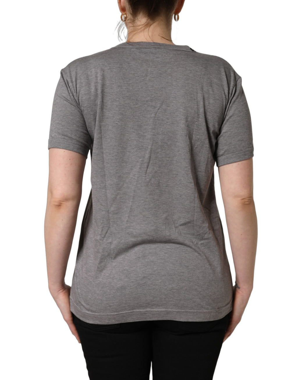 Dolce & Gabbana Grey T-Shirt for Women side view