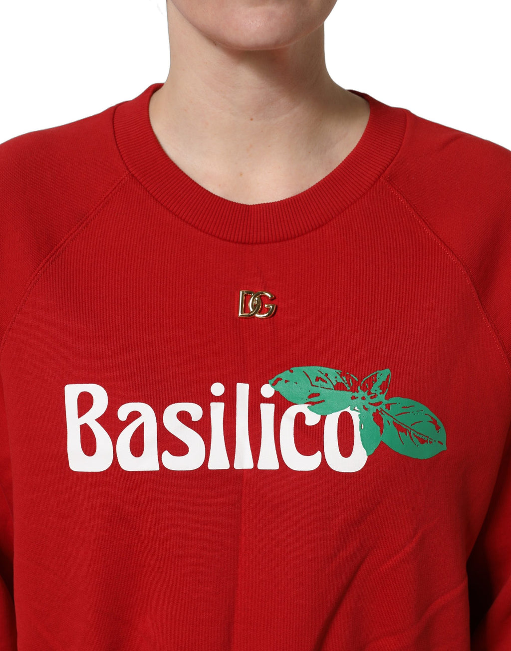 Dolce & Gabbana Red Long Sleeve T-Shirt for Women additional view