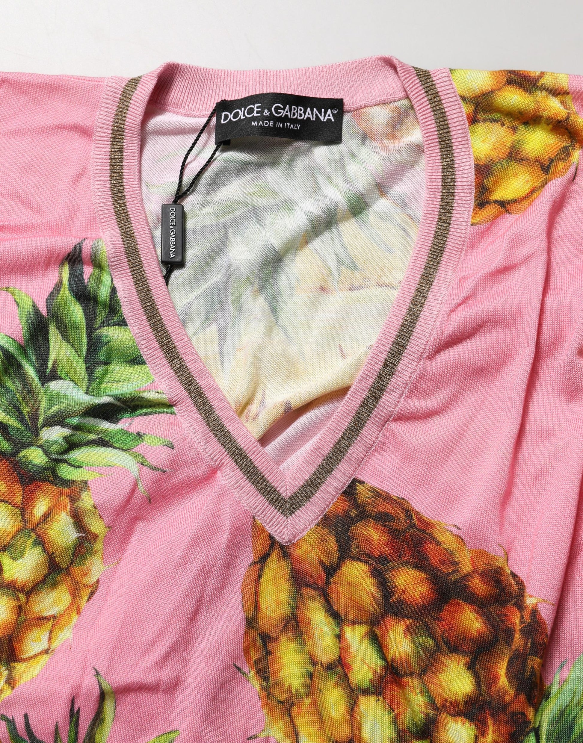 Dolce & Gabbana Pink T-Shirt for Women additional view