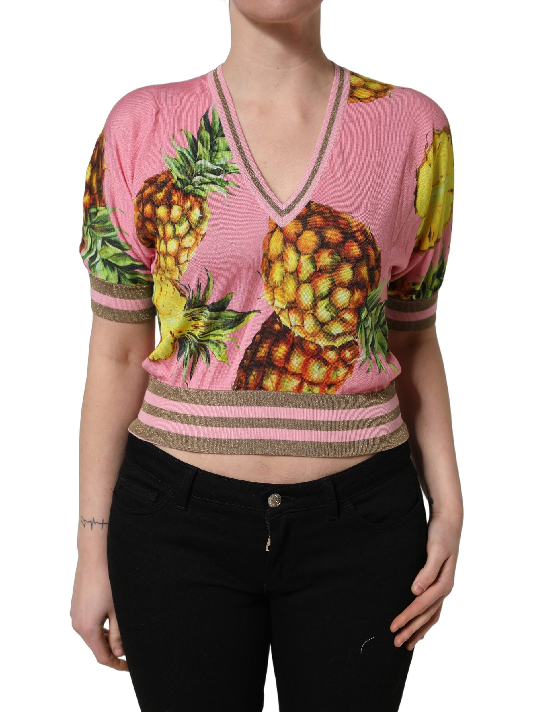 Dolce & Gabbana Pink T-Shirt for Women