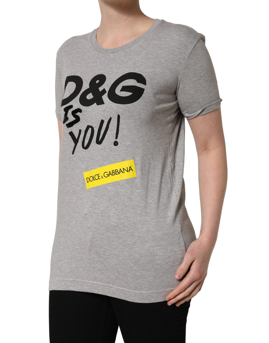 Dolce & Gabbana Grey T-Shirt for Women detail view