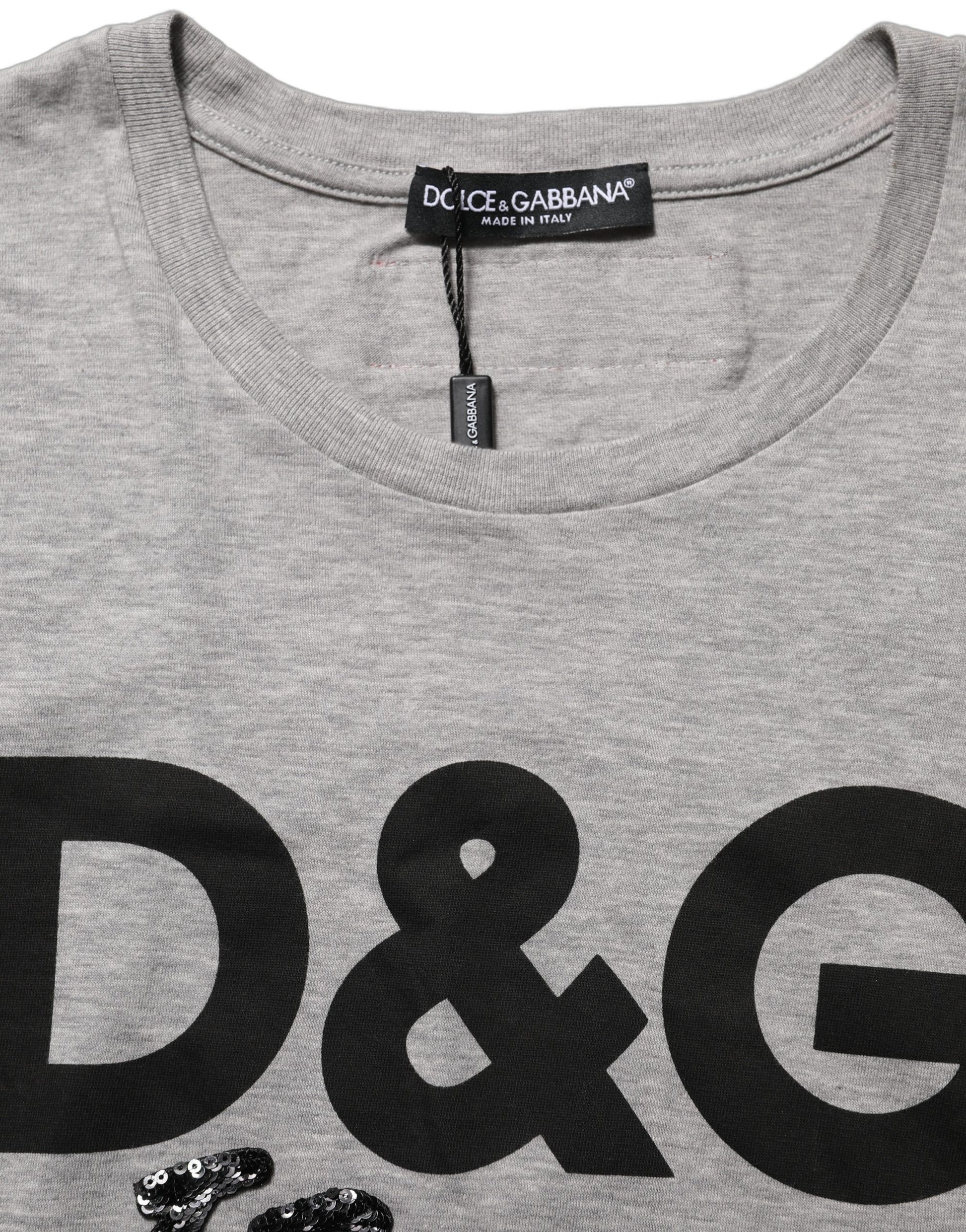 Dolce & Gabbana Grey T-Shirt for Women additional view