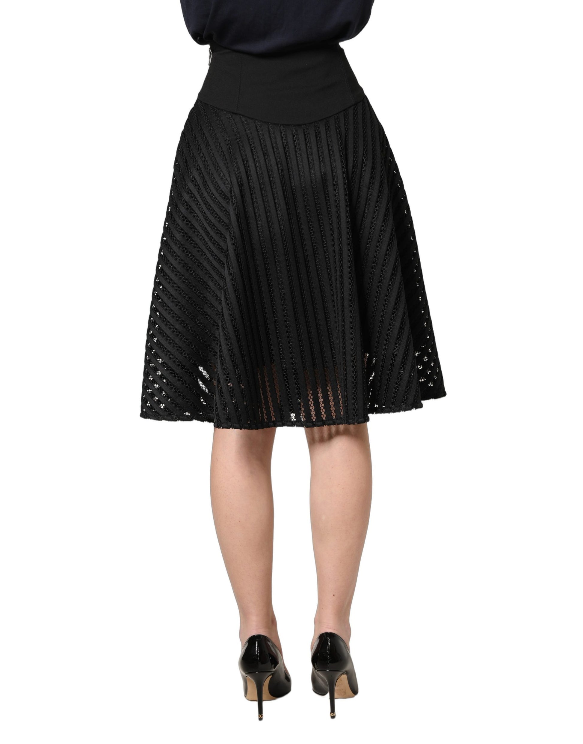 PINKO Black Midi for Women side view