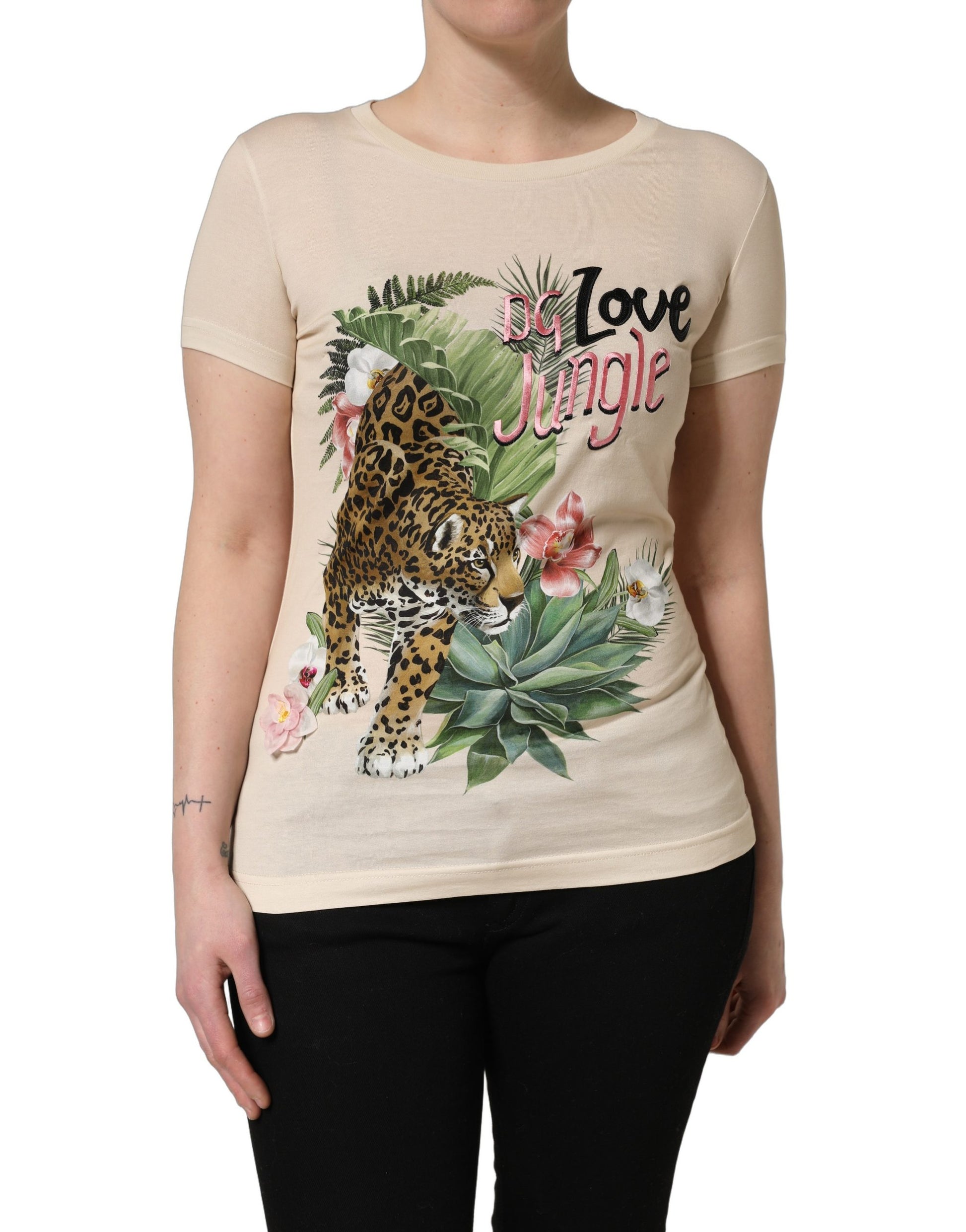 Dolce & Gabbana Beige T-Shirt for Women